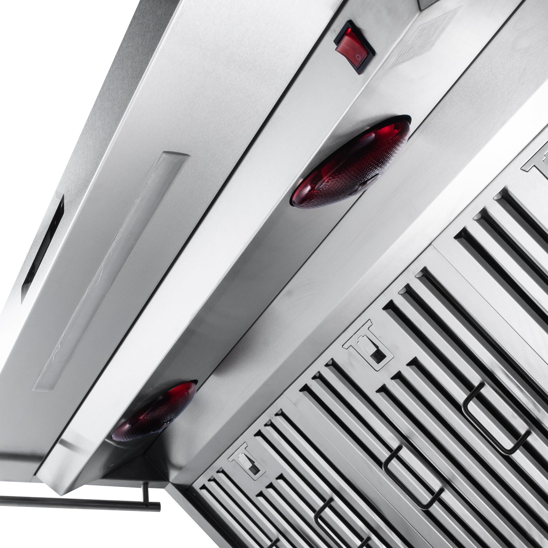 Hotte Murale Forno Savona 48 Pouces, Filtres à Baffle, Dosseret Inclus