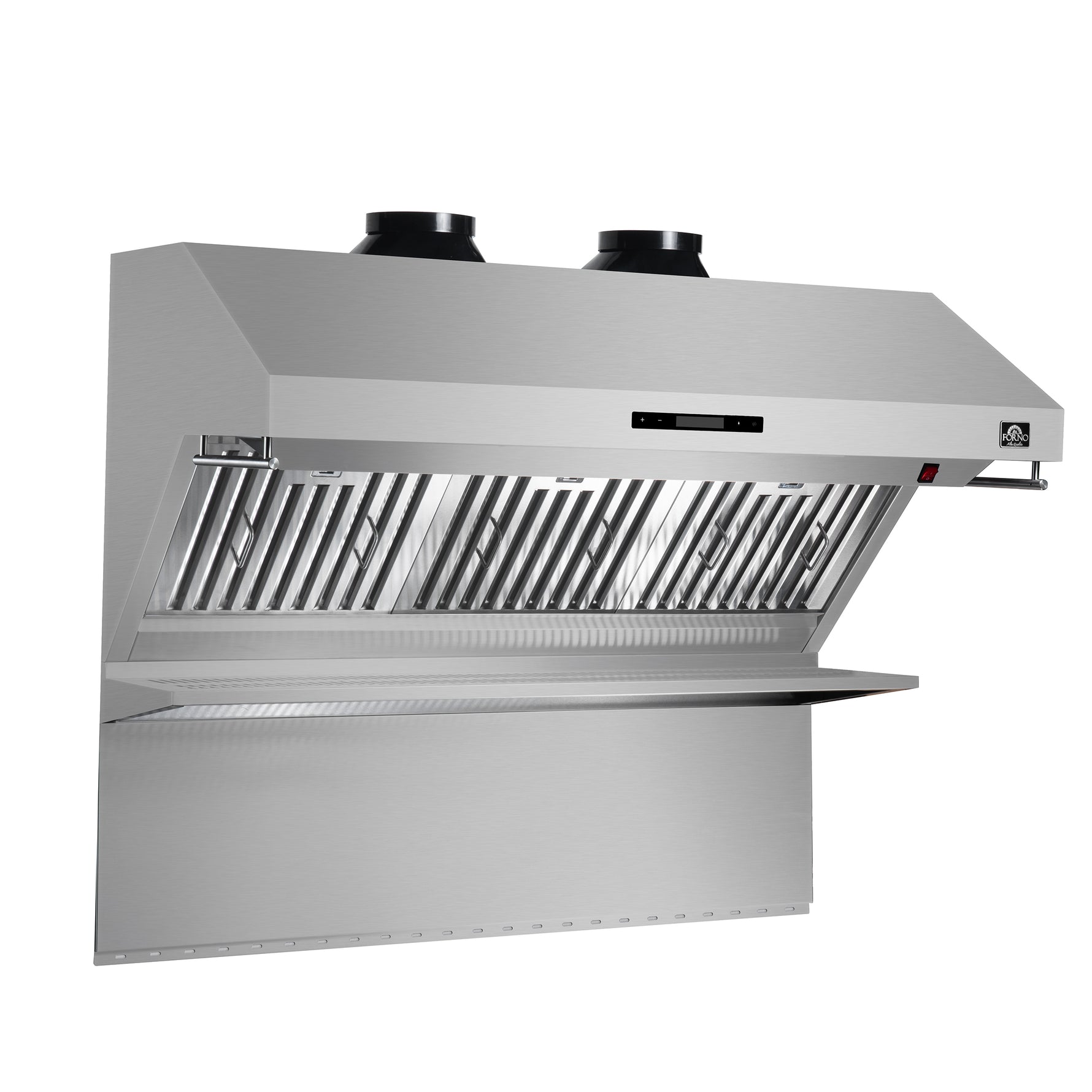 Hotte Murale Forno Savona 48 Pouces, Filtres à Baffle, Dosseret Inclus