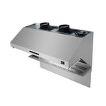 Hotte Murale Forno Savona 48 Pouces, Filtres à Baffle, Dosseret Inclus