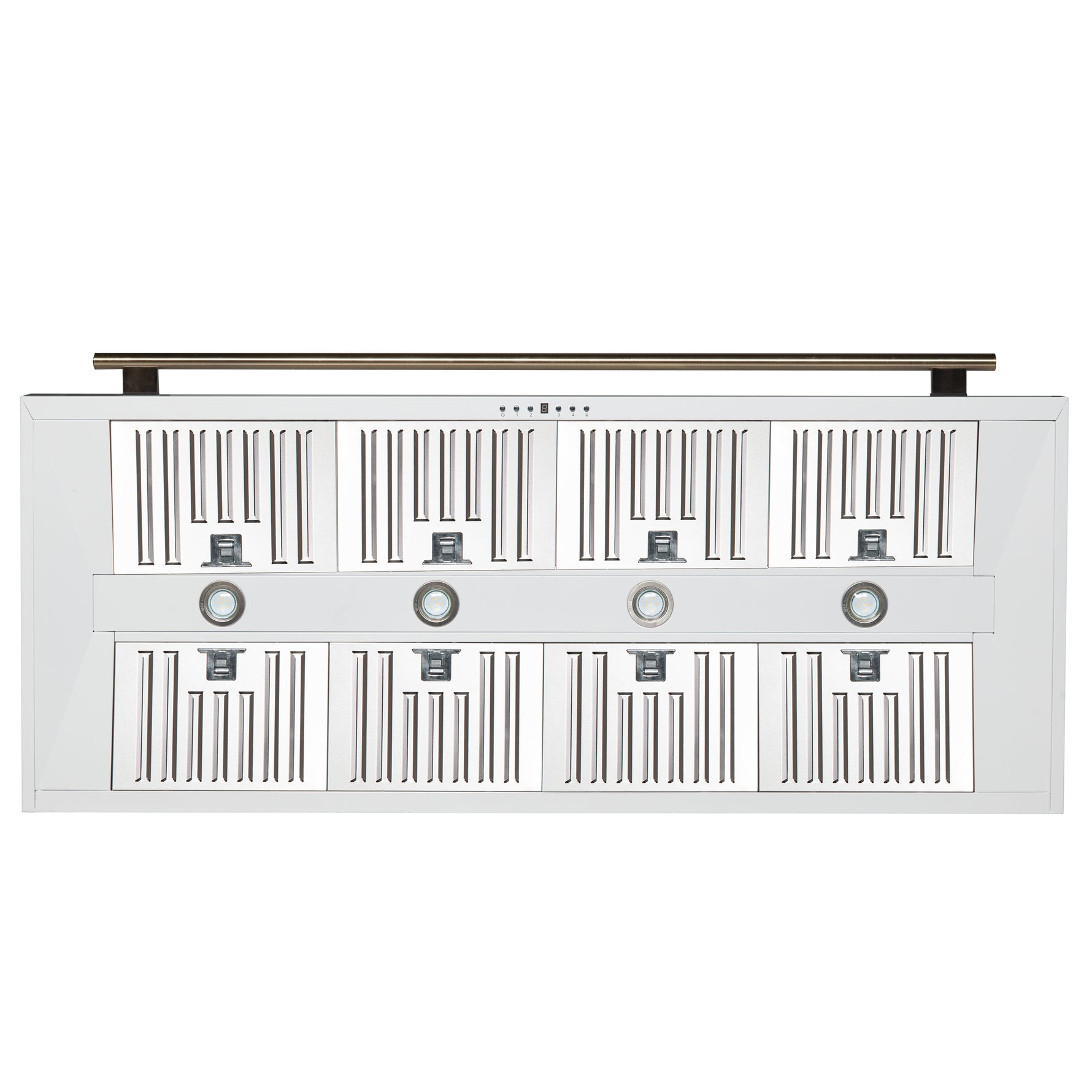 Forno Aria 60 Inch Wall-Mounted Range Hood in White - BonPrix Électroménagers