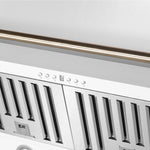 Forno Aria 60 Inch Wall-Mounted Range Hood in White - BonPrix Électroménagers