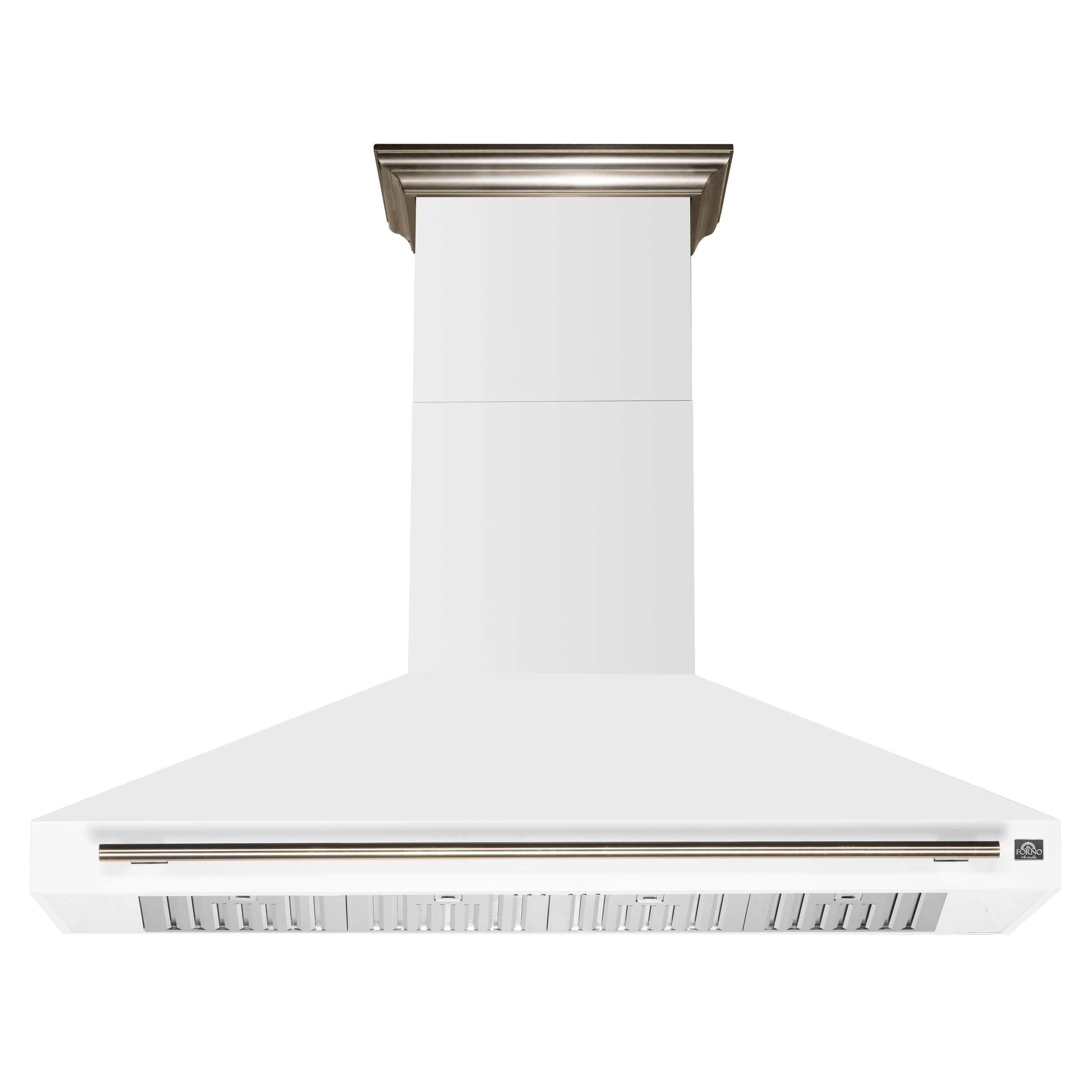 Forno Aria 60 Inch Wall-Mounted Range Hood in White - BonPrix Électroménagers