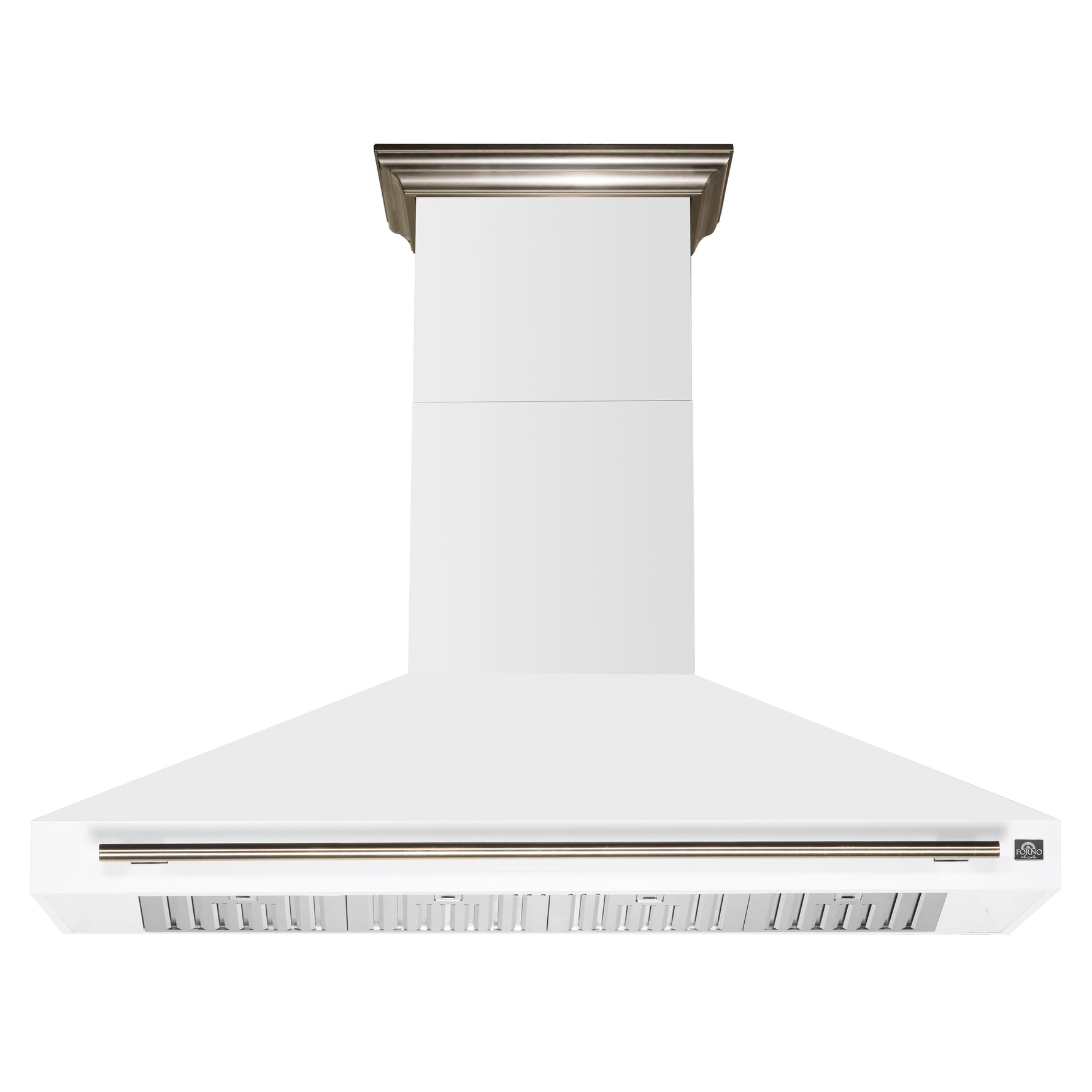 Forno Aria 60 Inch Wall-Mounted Range Hood in White - BonPrix Électroménagers