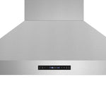 Forno Venezia 48 Inch Wall-Mounted Range Hood with Touch Controls and Baffle Filters - BonPrix Électroménagers