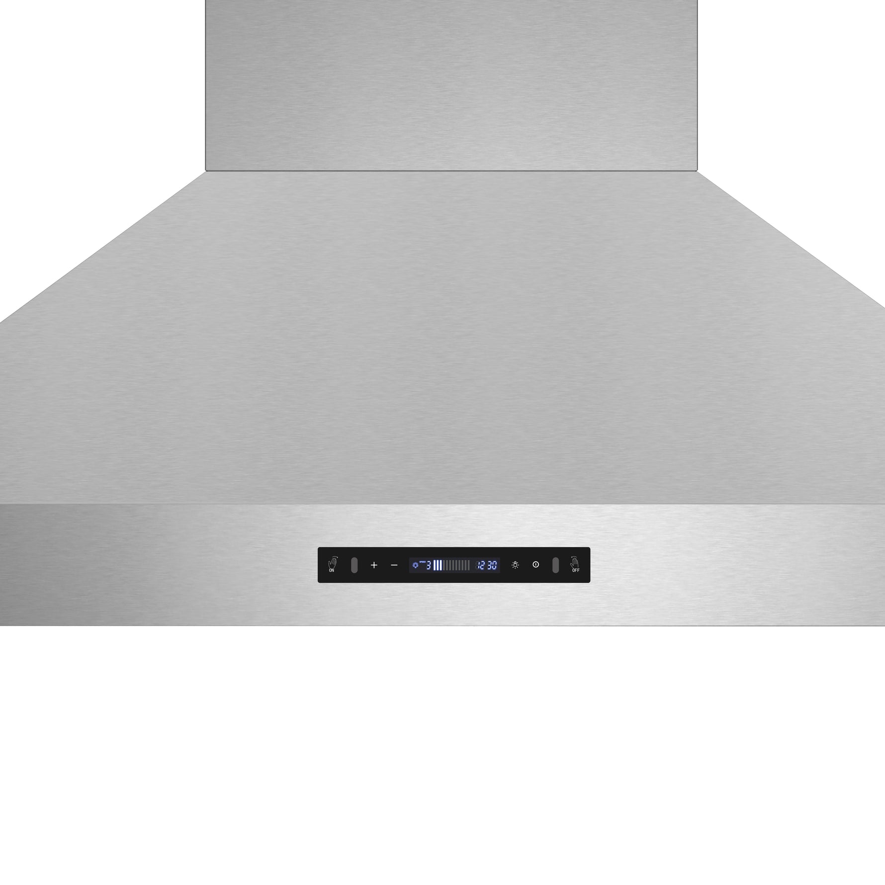 Forno Venezia 48 Inch Wall-Mounted Range Hood with Touch Controls and Baffle Filters - BonPrix Électroménagers