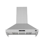 Forno Venezia 48 Inch Wall-Mounted Range Hood with Touch Controls and Baffle Filters - BonPrix Électroménagers