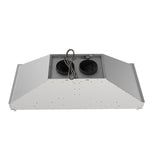 Forno Venezia 48 Inch Wall-Mounted Range Hood with Touch Controls and Baffle Filters - BonPrix Électroménagers