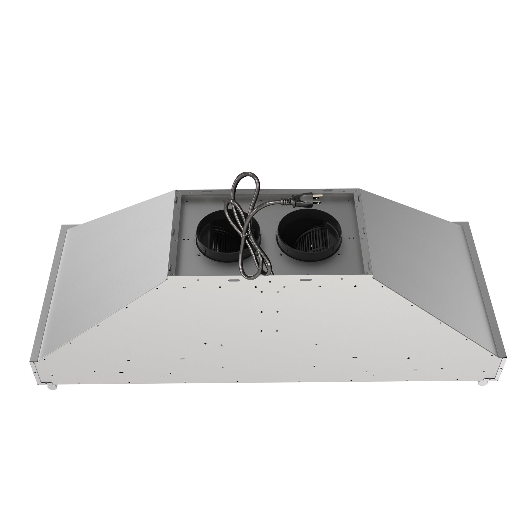 Forno Venezia 48 Inch Wall-Mounted Range Hood with Touch Controls and Baffle Filters - BonPrix Électroménagers