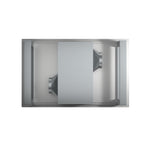 FORNO Arezzo 44-Inch Recessed Ceiling Range Hood, Dual Motors, 1200 CFM, Hybrid Filters, Remote Control - BonPrix Électroménagers