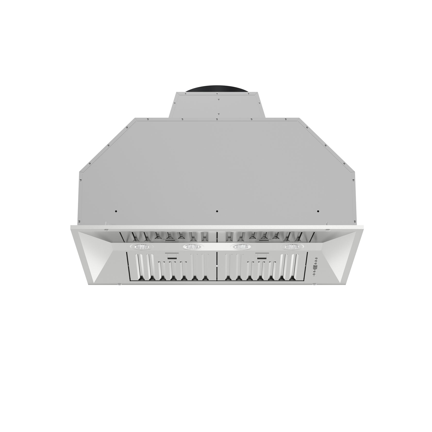 Forno Altilia 36-Inch Insert Range Hood, Stainless Steel, LED Lighting, Baffle Filters - BonPrix Électroménagers