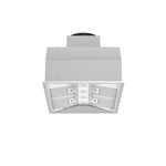 Forno Altilia 36-Inch Insert Range Hood, Stainless Steel, LED Lighting, Baffle Filters - BonPrix Électroménagers