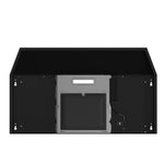 Forno Cappa 30-Inch Under Cabinet Range Hood, Black, 200 CFM, Convertible, LED Lighting - BonPrix Électroménagers