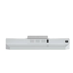 Forno Cappa 30-Inch Under Cabinet Range Hood, White, 200 CFM, Convertible, LED Lighting - BonPrix Électroménagers