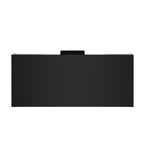 Forno Bari Espresso 30-Inch Under Cabinet Range Hood, Black, 600 CFM, LED Lighting, Dishwasher-Safe Baffle Filters, 3-Speed Fan Control - BonPrix Électroménagers