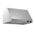Forno Biagio 30-Inch Wall Mounted Range Hood, Stainless Steel, Heavy Duty - BonPrix Électroménagers