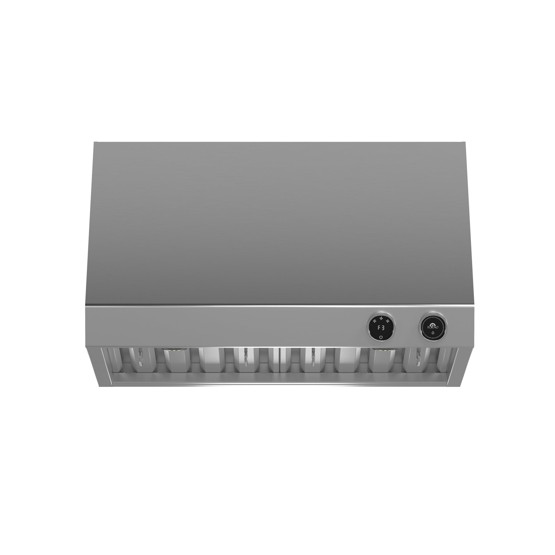 Forno Biagio 30-Inch Wall Mounted Range Hood, Stainless Steel, Heavy Duty - BonPrix Électroménagers