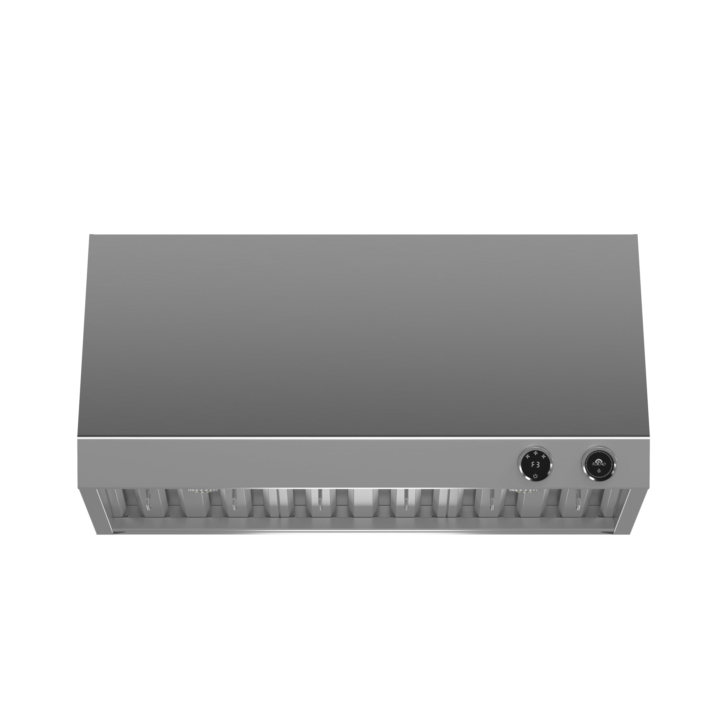 Forno Biagio 36-Inch Wall Mounted Range Hood, Stainless Steel, Heavy Duty - BonPrix Électroménagers