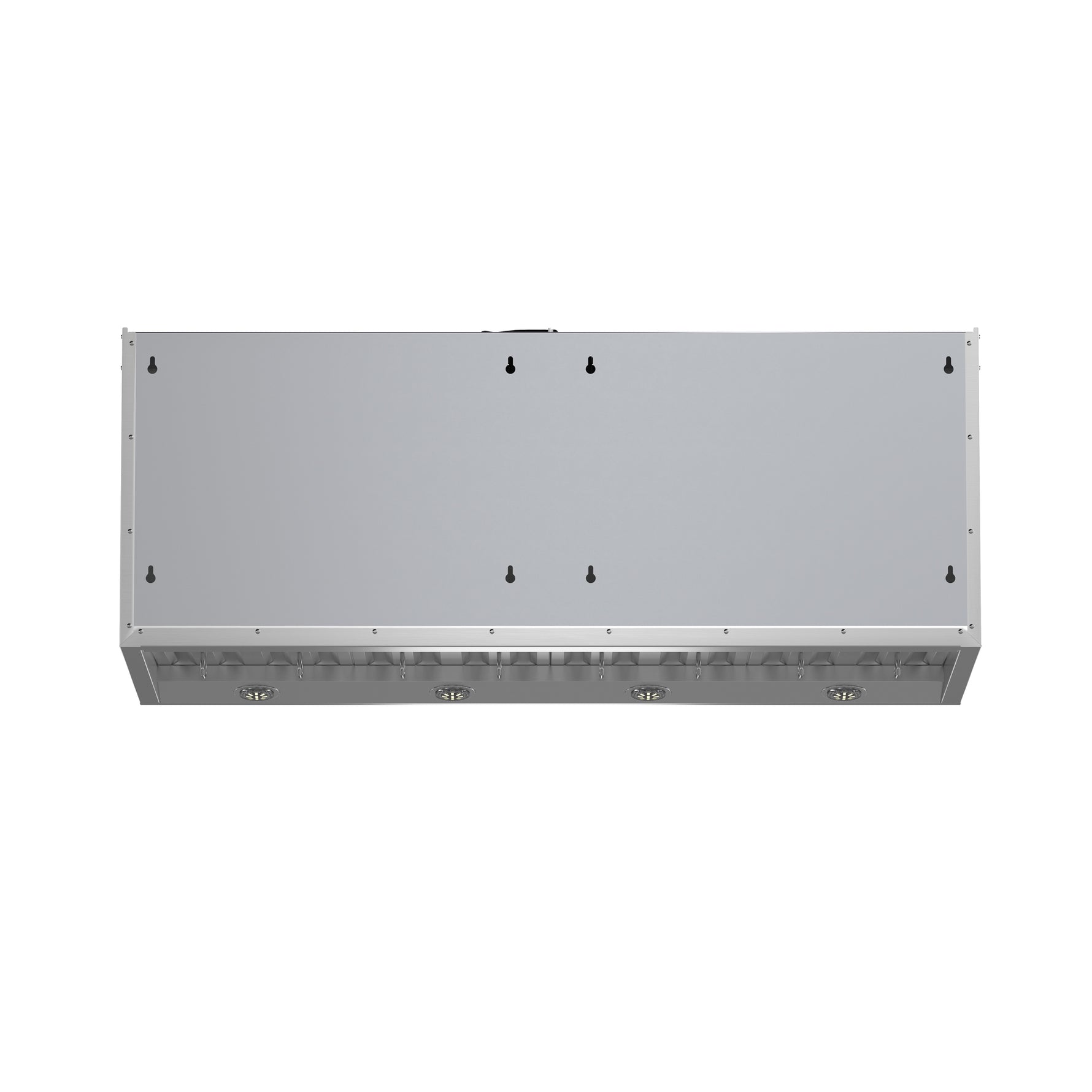Forno Biagio 48-Inch Wall Mounted Range Hood, Stainless Steel, Heavy Duty - BonPrix Électroménagers