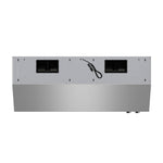 Forno Biagio 60-Inch Wall Mounted Range Hood, Stainless Steel, Heavy Duty - BonPrix Électroménagers