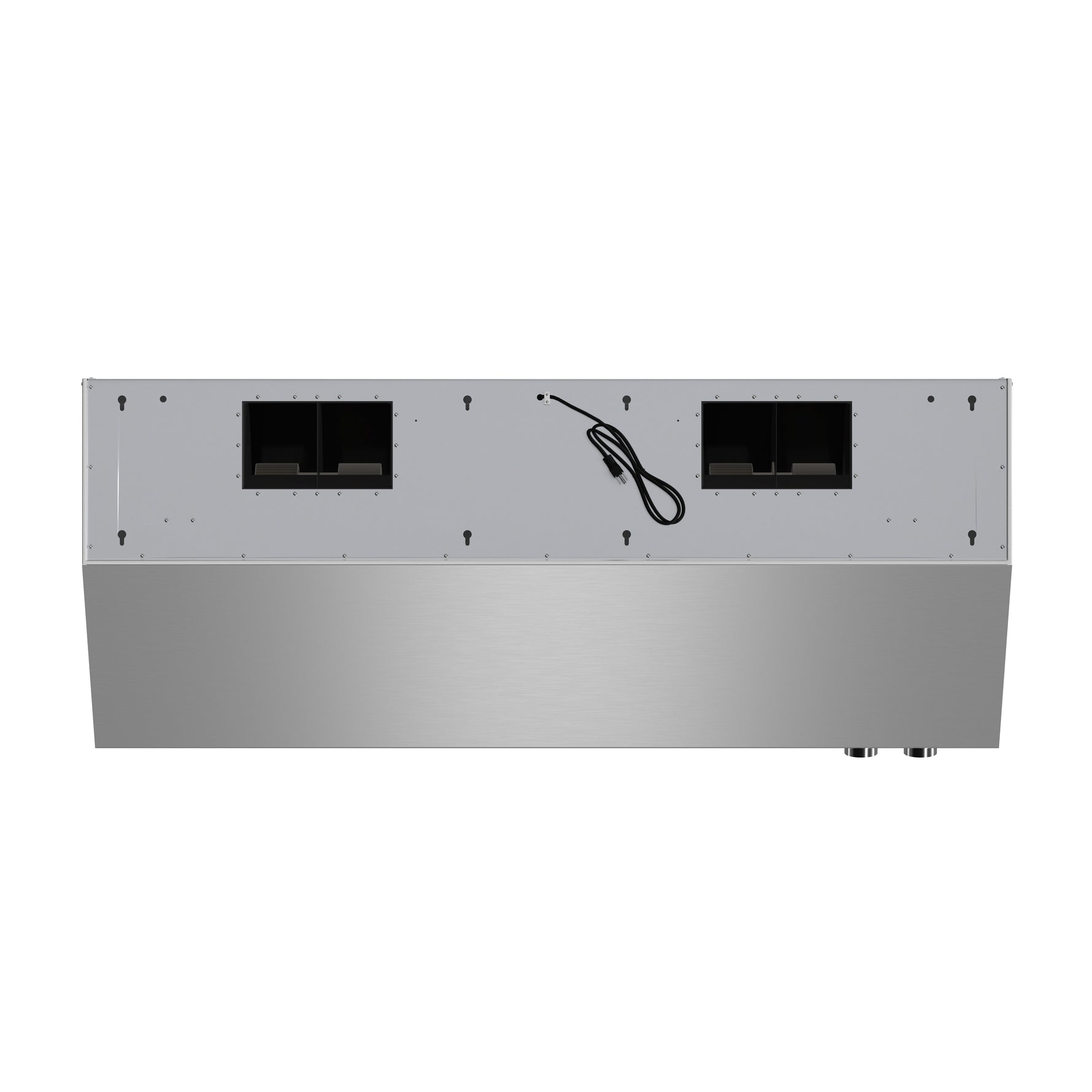 Forno Biagio 60-Inch Wall Mounted Range Hood, Stainless Steel, Heavy Duty - BonPrix Électroménagers