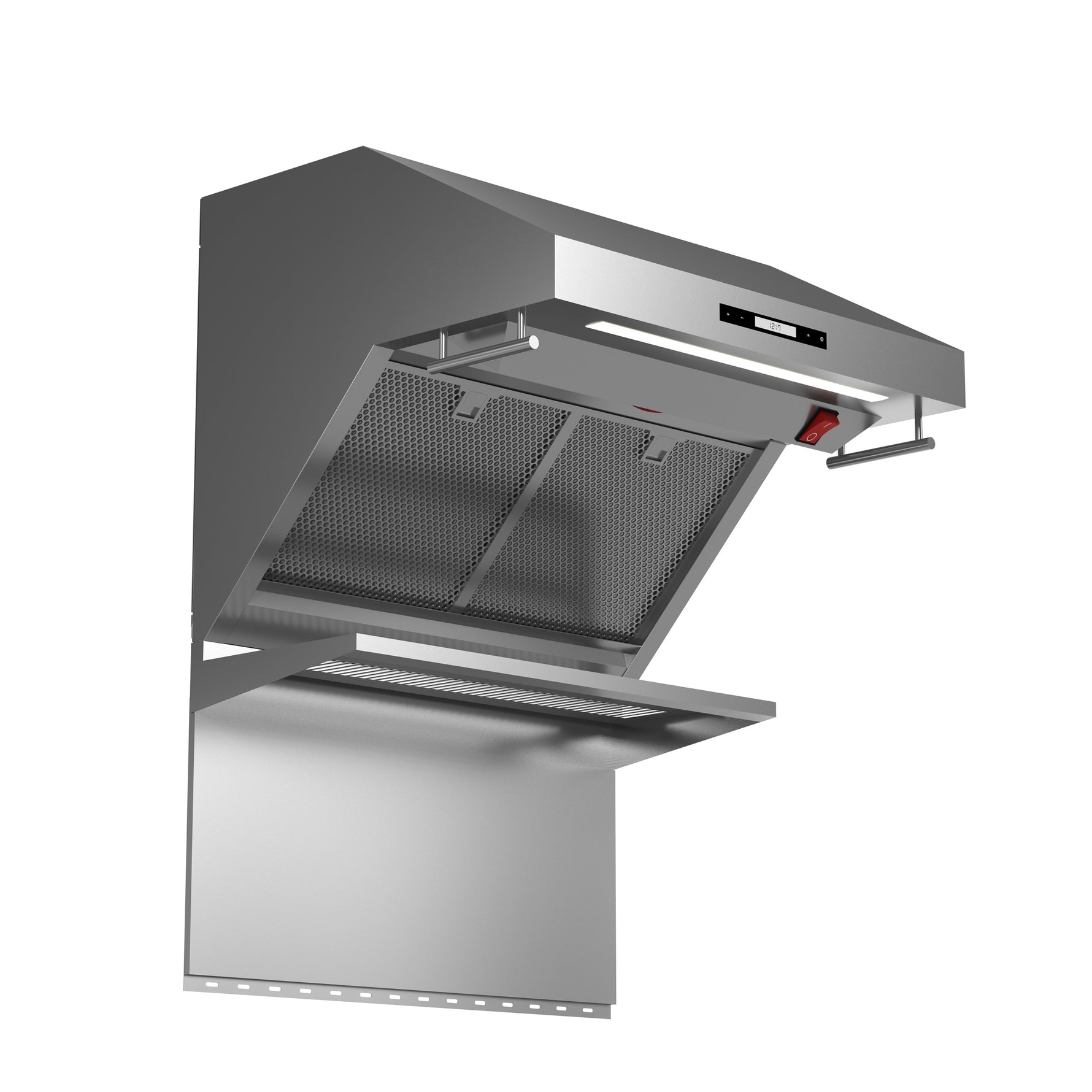 Forno Savona 30-Inch Wall Mount Range Hood, Hybrid Filters, Backsplash Included - BonPrix Électroménagers