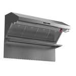 Forno Savona 48-Inch Wall Mount Range Hood, Hybrid Filters, Backsplash Included - BonPrix Électroménagers