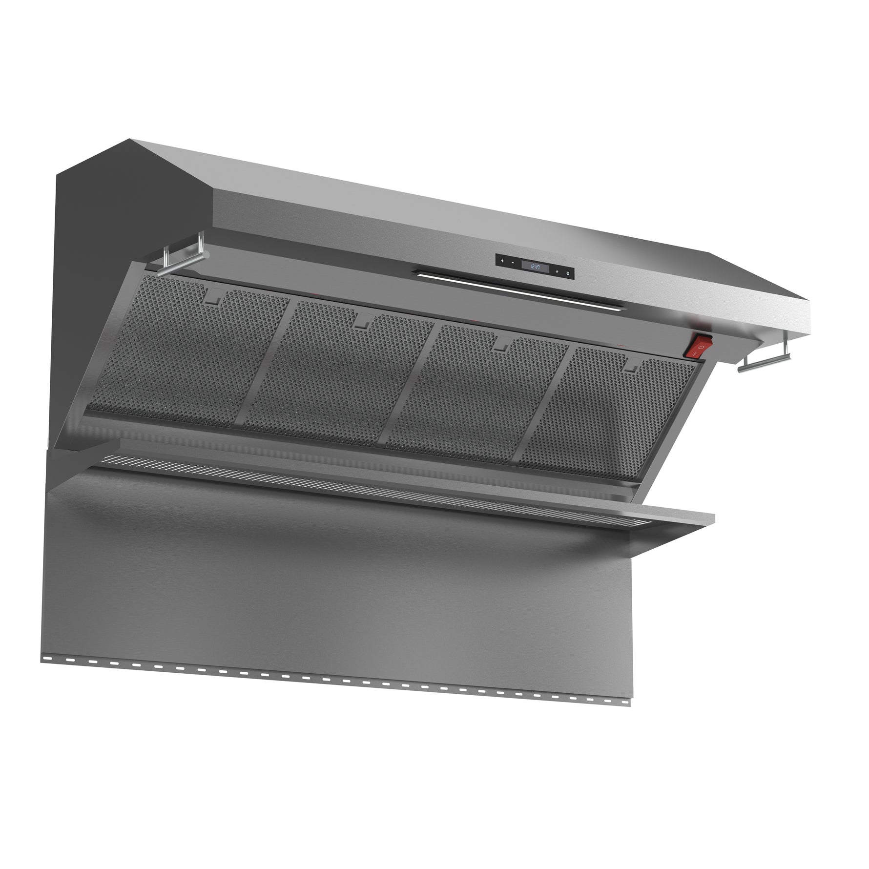 Forno Savona 48-Inch Wall Mount Range Hood, Hybrid Filters, Backsplash Included - BonPrix Électroménagers
