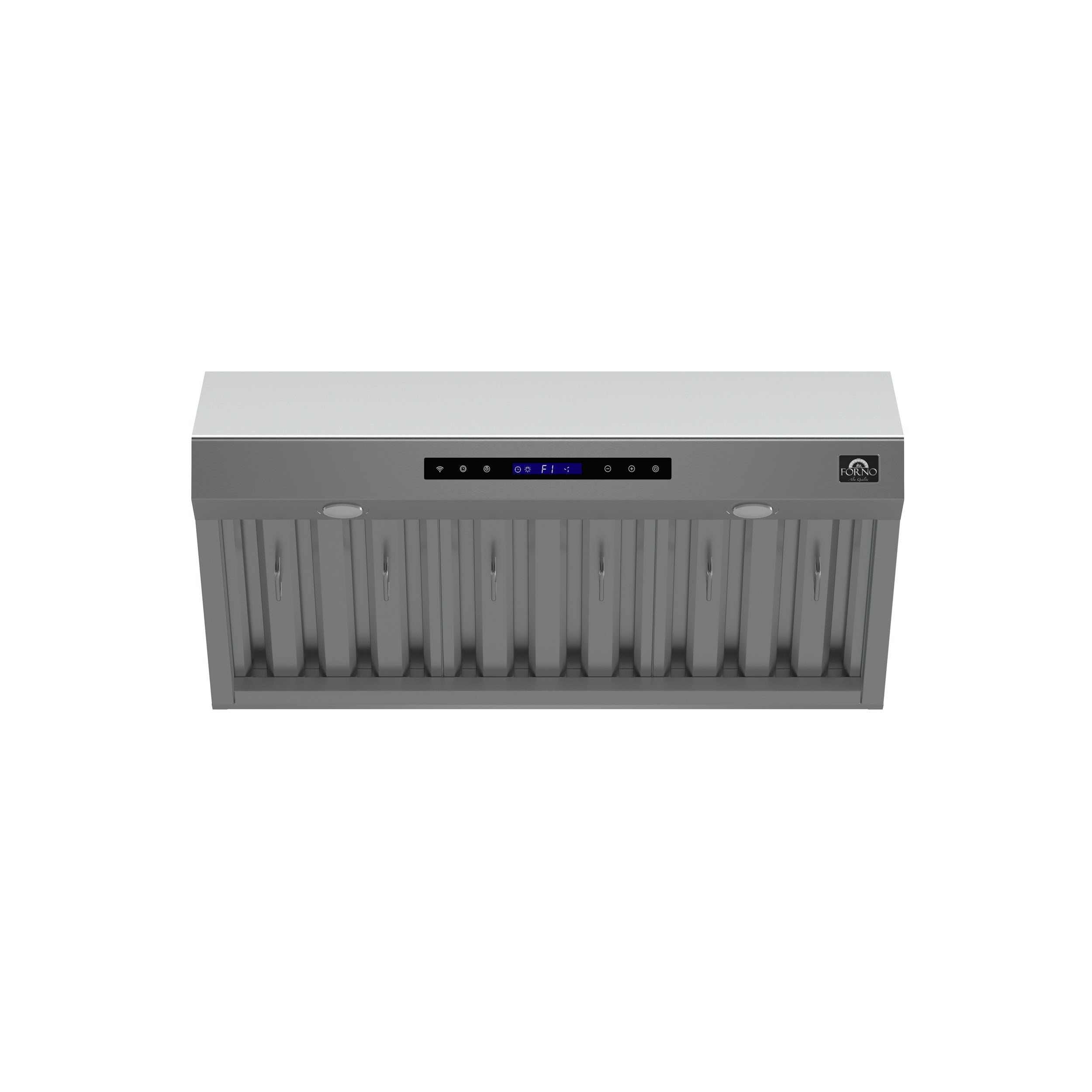 Forno Palazzo 36-Inch Wall Mounted Range Hood, Stainless Steel, Heavy Duty Baffle Filters, Remote Control - BonPrix Électroménagers
