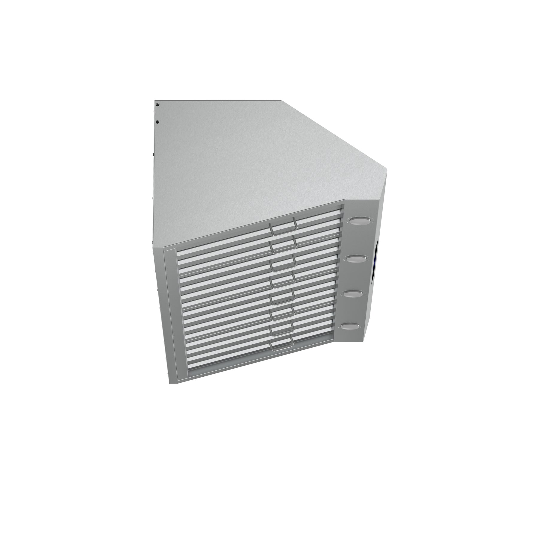 Forno Palazzo 48-Inch Wall Mounted Range Hood, Stainless Steel, Heavy Duty Baffle Filters, Remote Control - BonPrix Électroménagers
