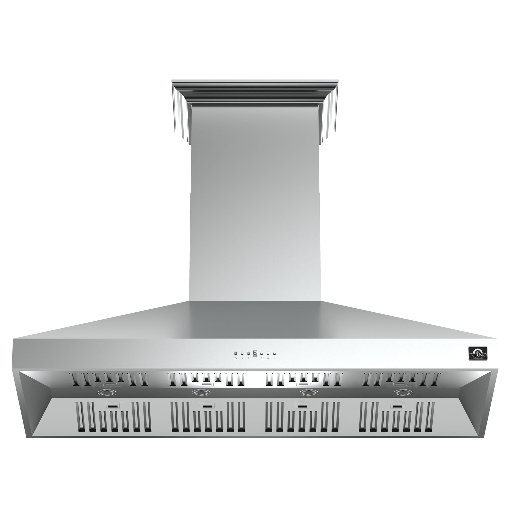 Forno Orvieto 60-Inch Wall Mount Range Hood, LED Lighting, Heavy Duty, Stainless Steel - BonPrix Électroménagers