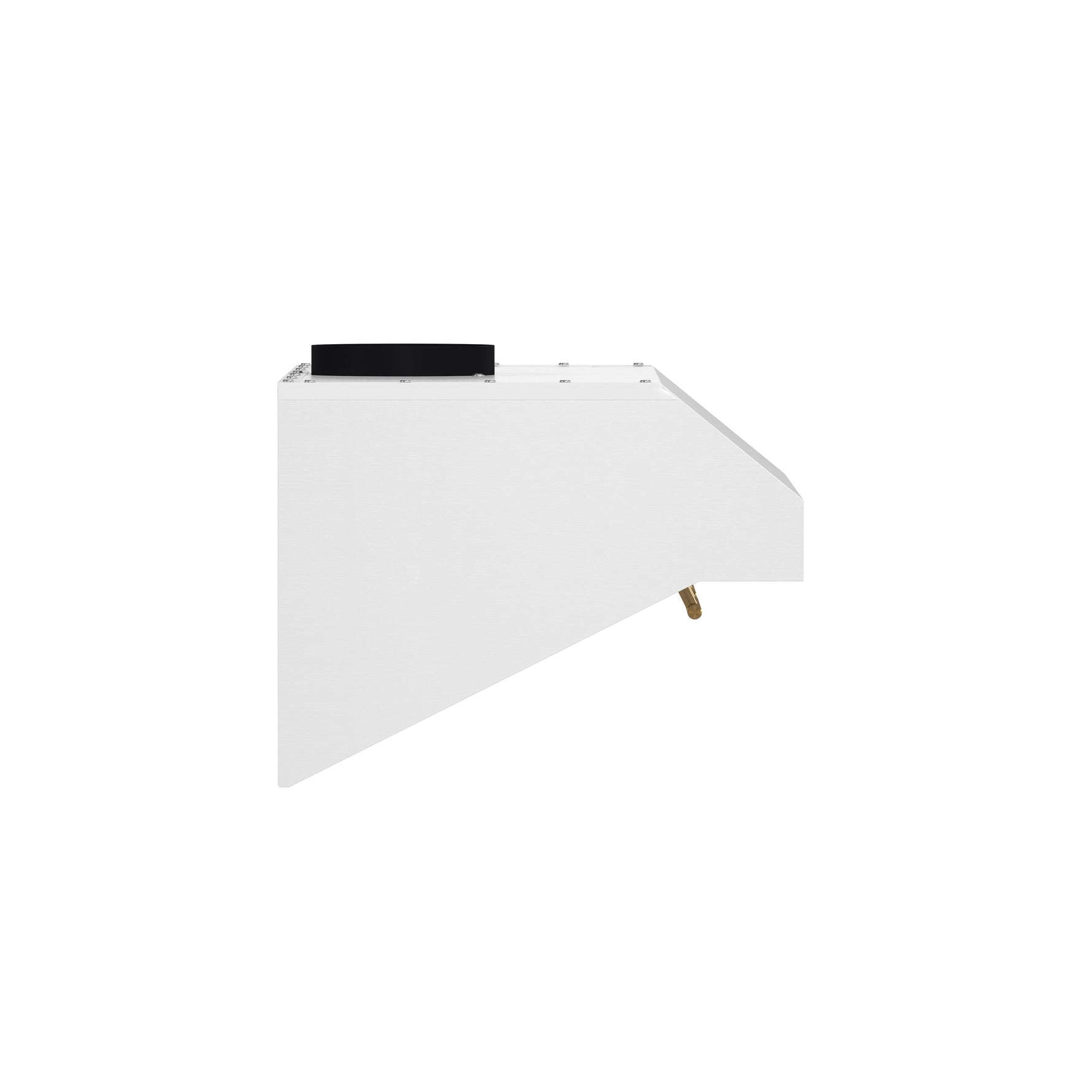 Forno Bari Espresso 30-Inch Under Cabinet Range Hood, White, 600 CFM, LED Lighting, Dishwasher-Safe Baffle Filters, 3-Speed Fan Control - BonPrix Électroménagers