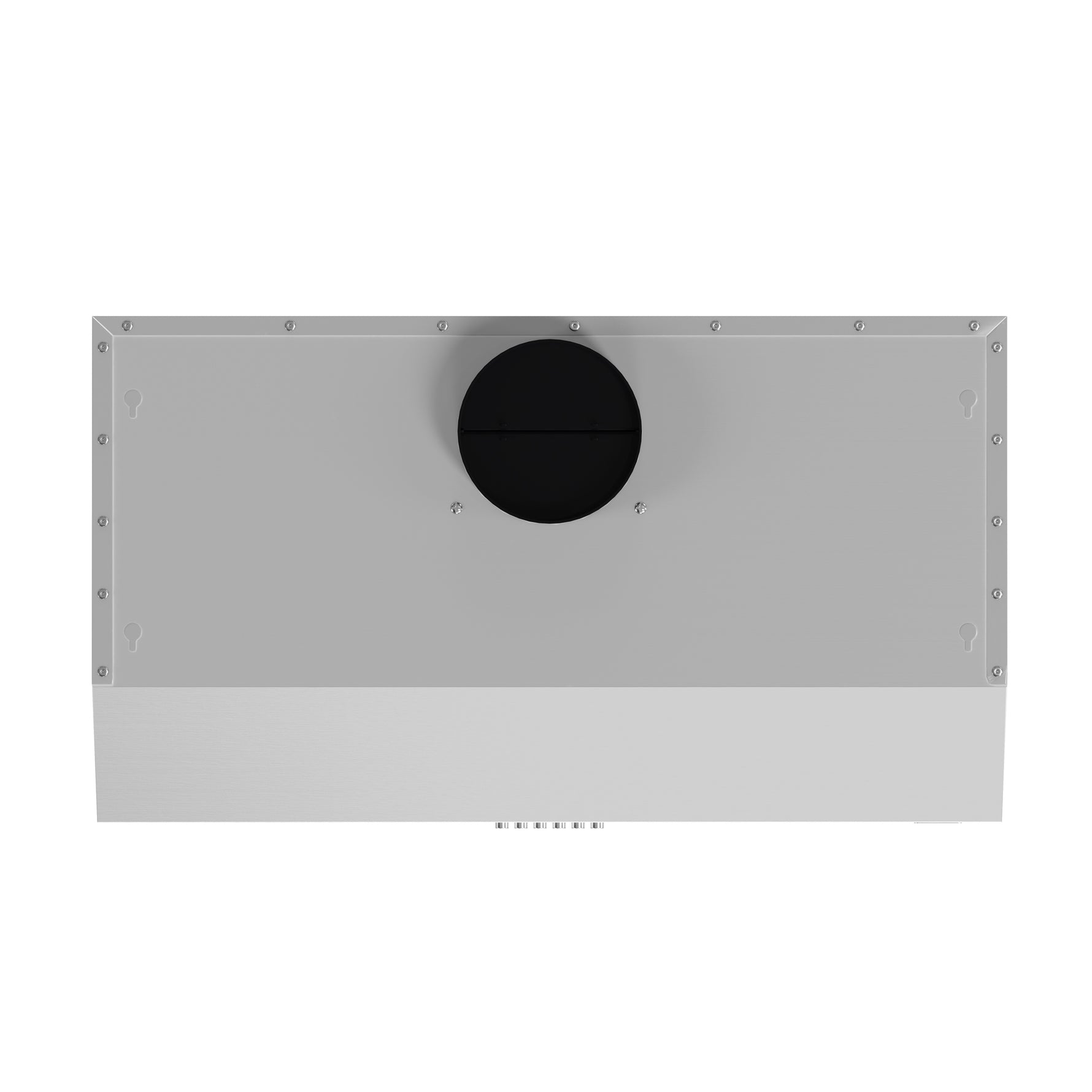 Forno Bari Espresso 30-Inch Under Cabinet Range Hood, White, 600 CFM, LED Lighting, Dishwasher-Safe Baffle Filters, 3-Speed Fan Control - BonPrix Électroménagers