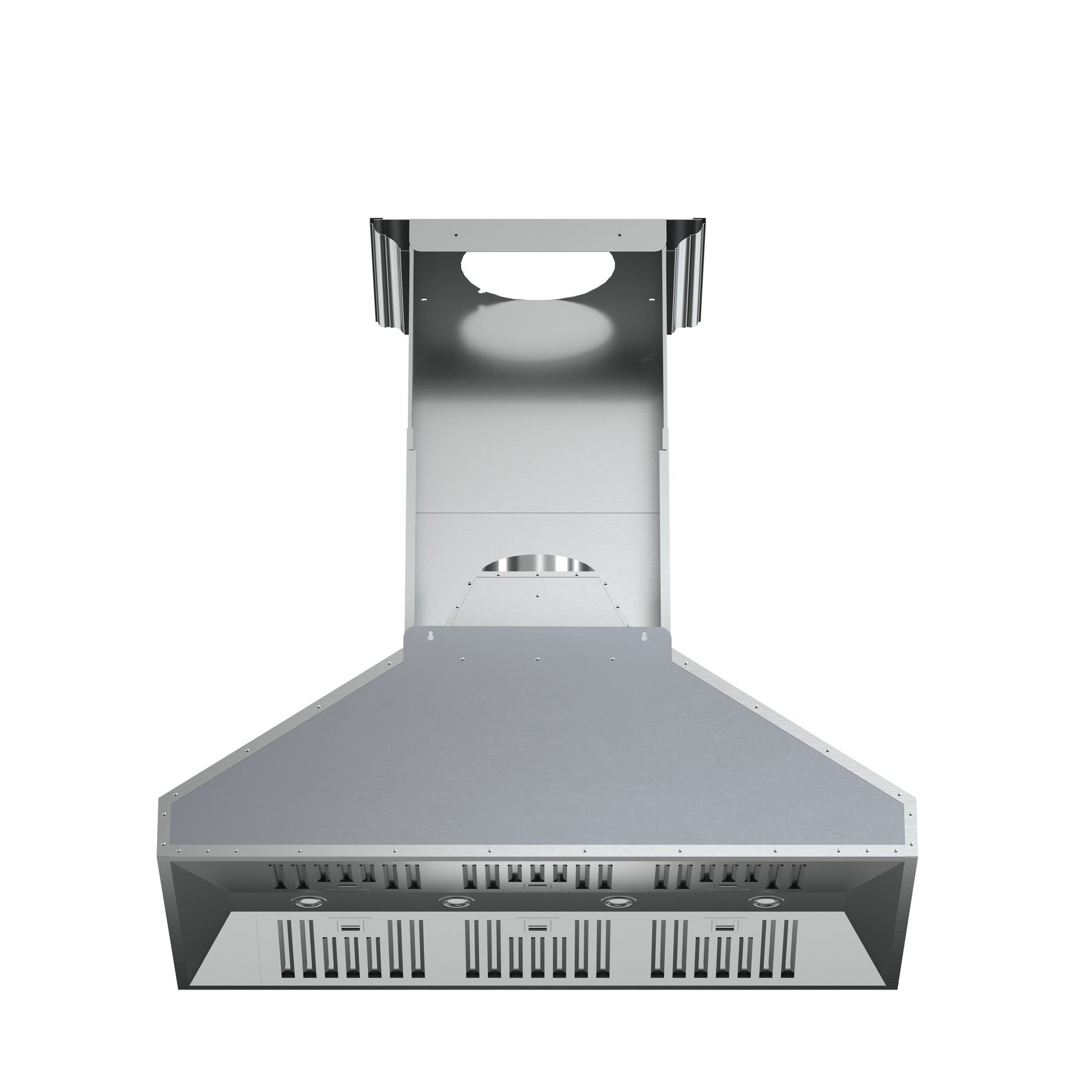 Forno Orvieto 48-Inch Wall Mount Range Hood, LED Lighting, Heavy Duty, Stainless Steel - BonPrix Électroménagers