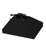 Forno Aria 30 Inch Wall-Mounted Range Hood in Black - BonPrix Électroménagers