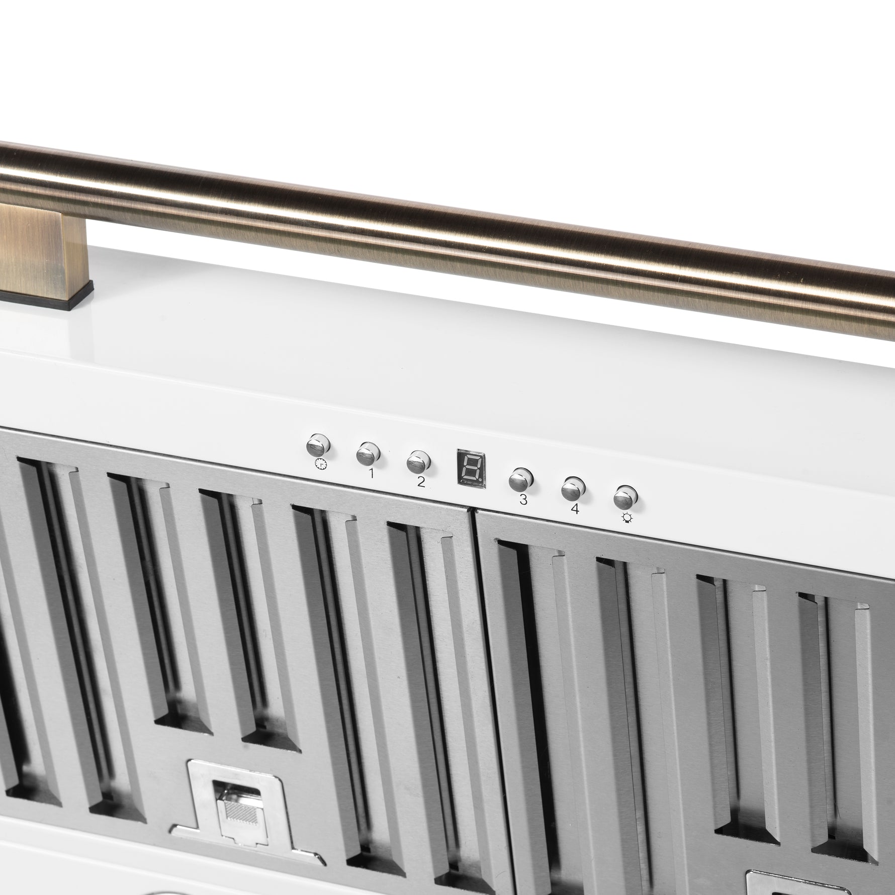 Forno Aria 30 Inch Wall-Mounted Range Hood in White - BonPrix Électroménagers