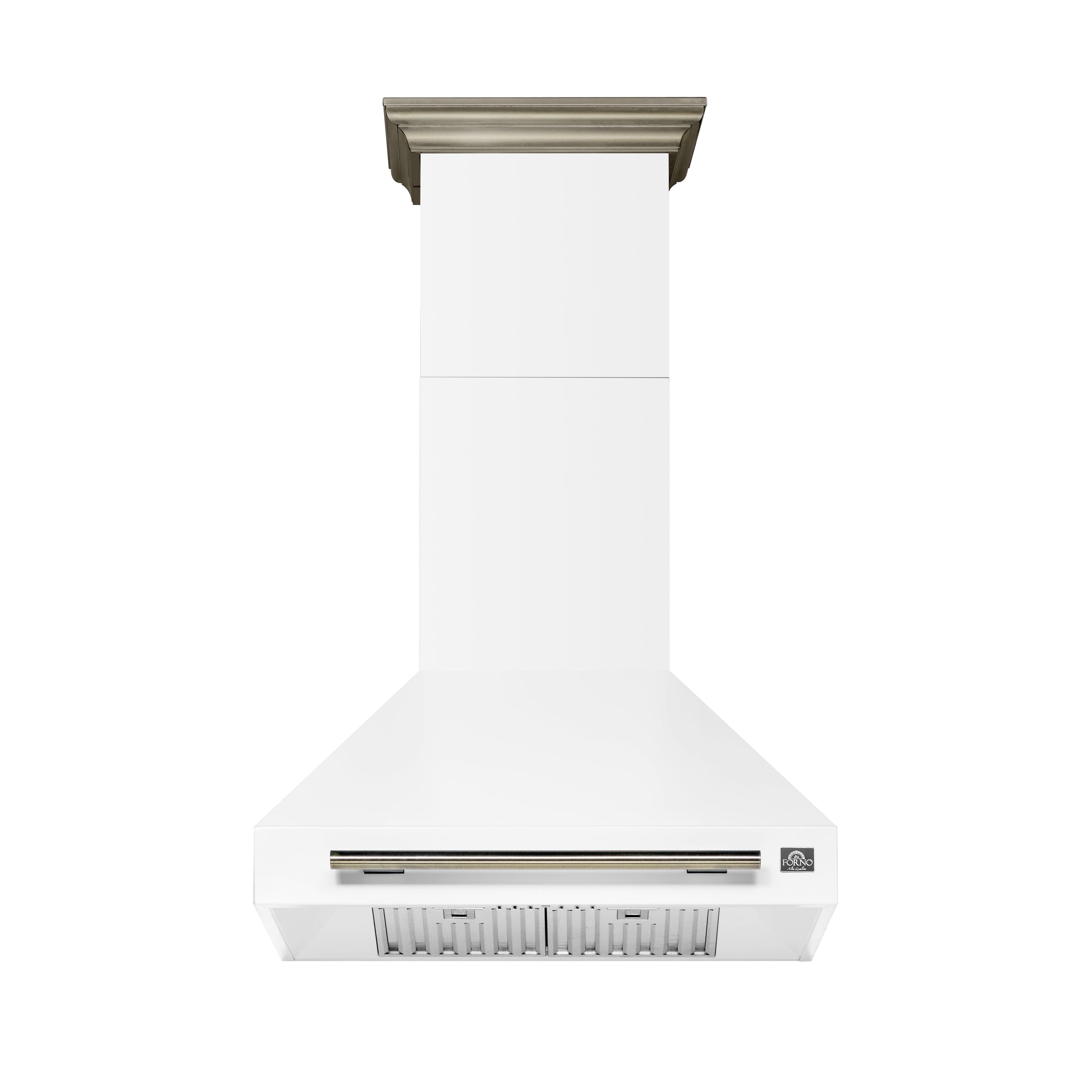 Forno Aria 30 Inch Wall-Mounted Range Hood in White - BonPrix Électroménagers