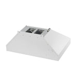 Forno Aria 36 Inch Wall-Mounted Range Hood in White - BonPrix Électroménagers