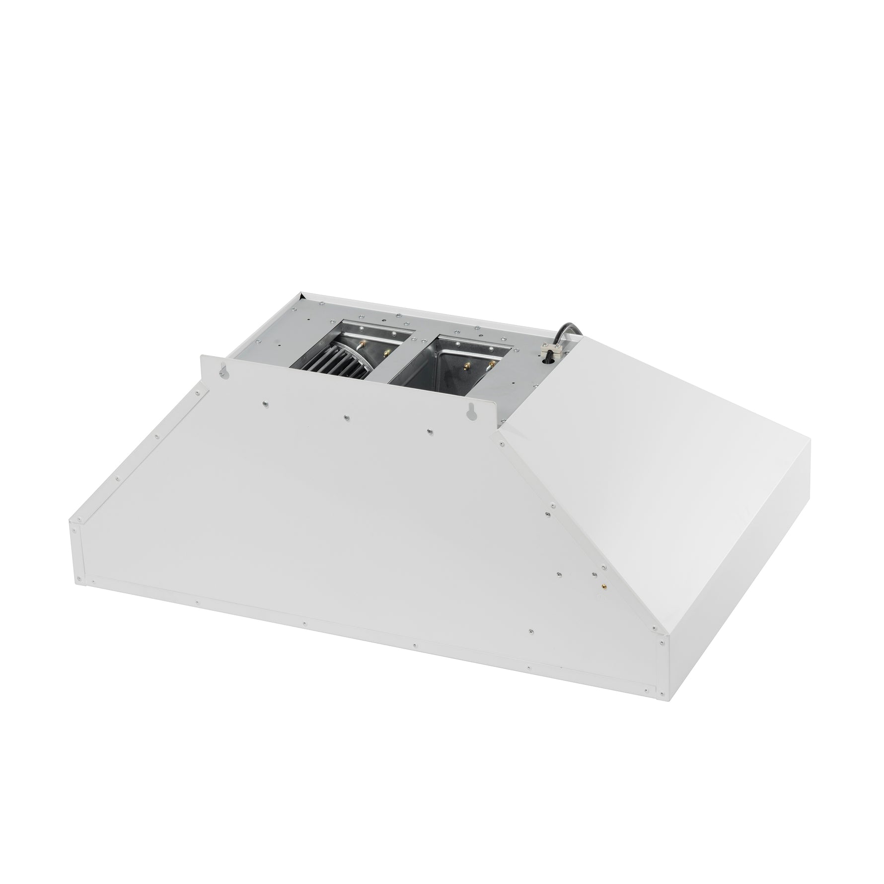 Forno Aria 36 Inch Wall-Mounted Range Hood in White - BonPrix Électroménagers