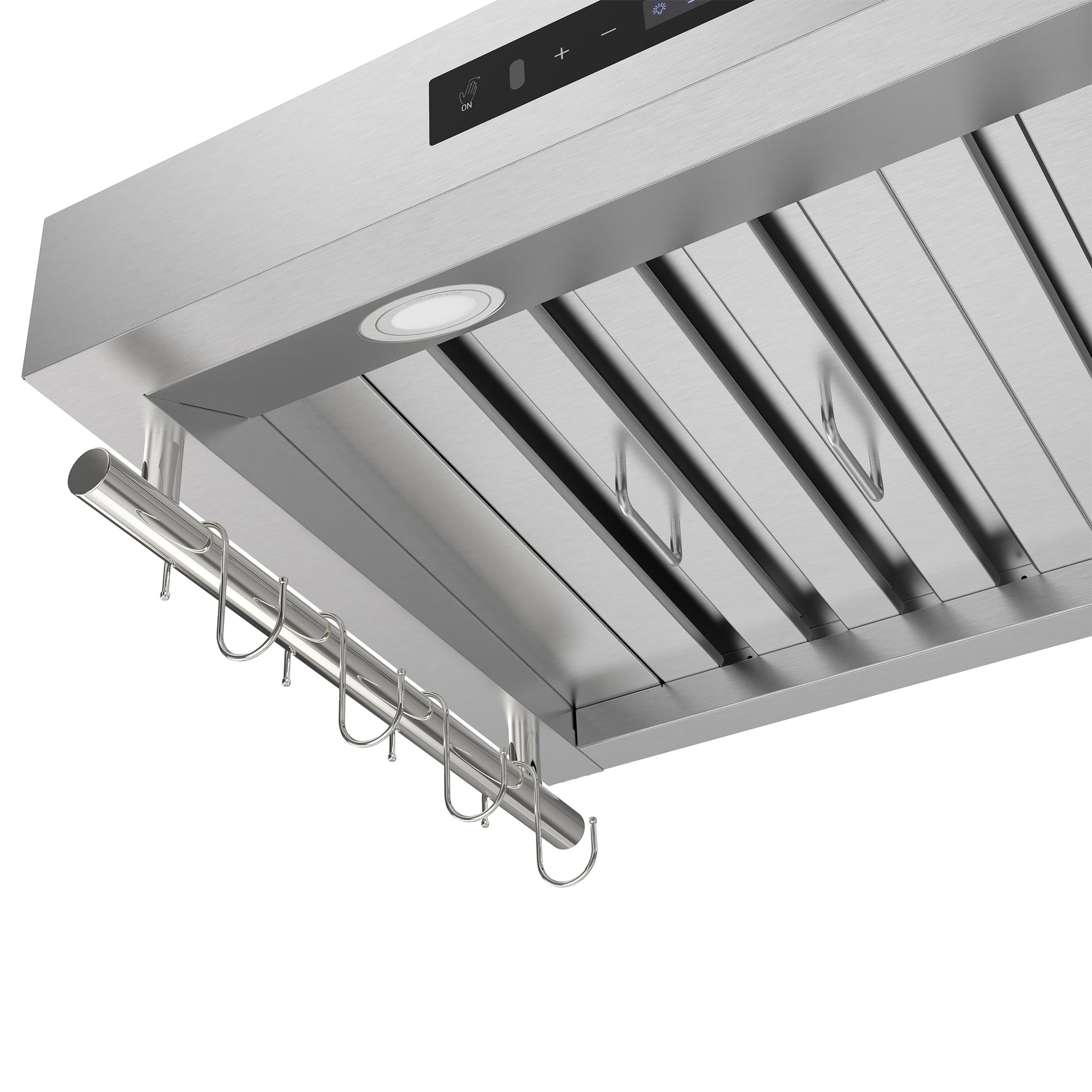 Forno Venezia 30 Inch Wall-Mounted Range Hood with Touch Controls and Baffle Filters - BonPrix Électroménagers