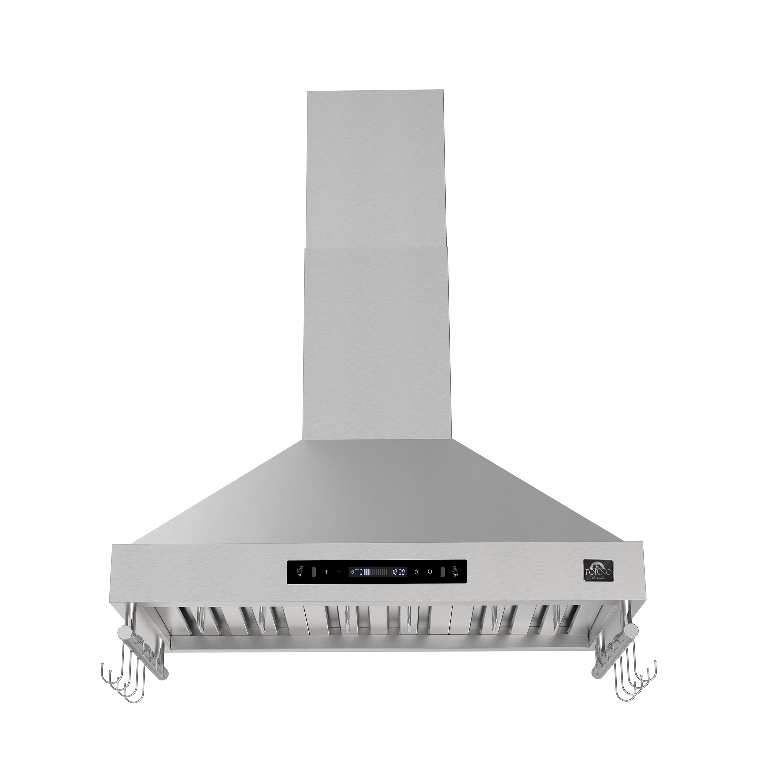 Forno Venezia 36 Inch Wall-Mounted Range Hood with Touch Controls and Baffle Filters - BonPrix Électroménagers