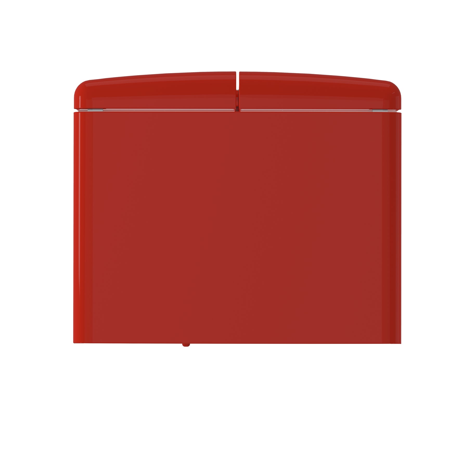 Forno Luigi 33-Inch French Door Refrigerator, 18 cu.ft, Red Finish, Handle-Free Design, ENERGY STAR Certified - BonPrix Électroménagers
