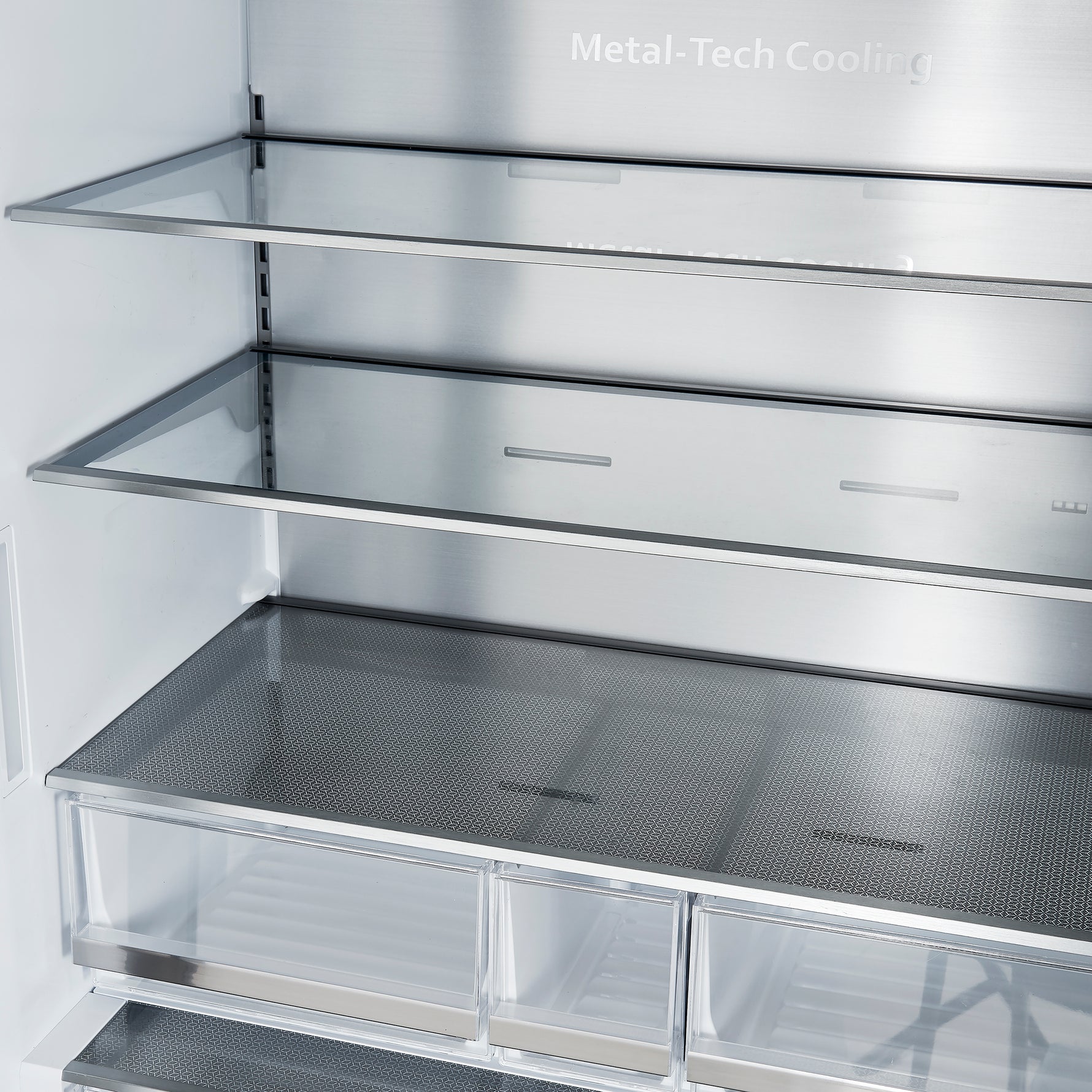 Forno Aosta 36-Inch French Door Refrigerator, Stainless Steel, 22.4 cu.ft, External Water Dispenser, Automatic Ice Maker, ENERGY STAR Certified - BonPrix Électroménagers