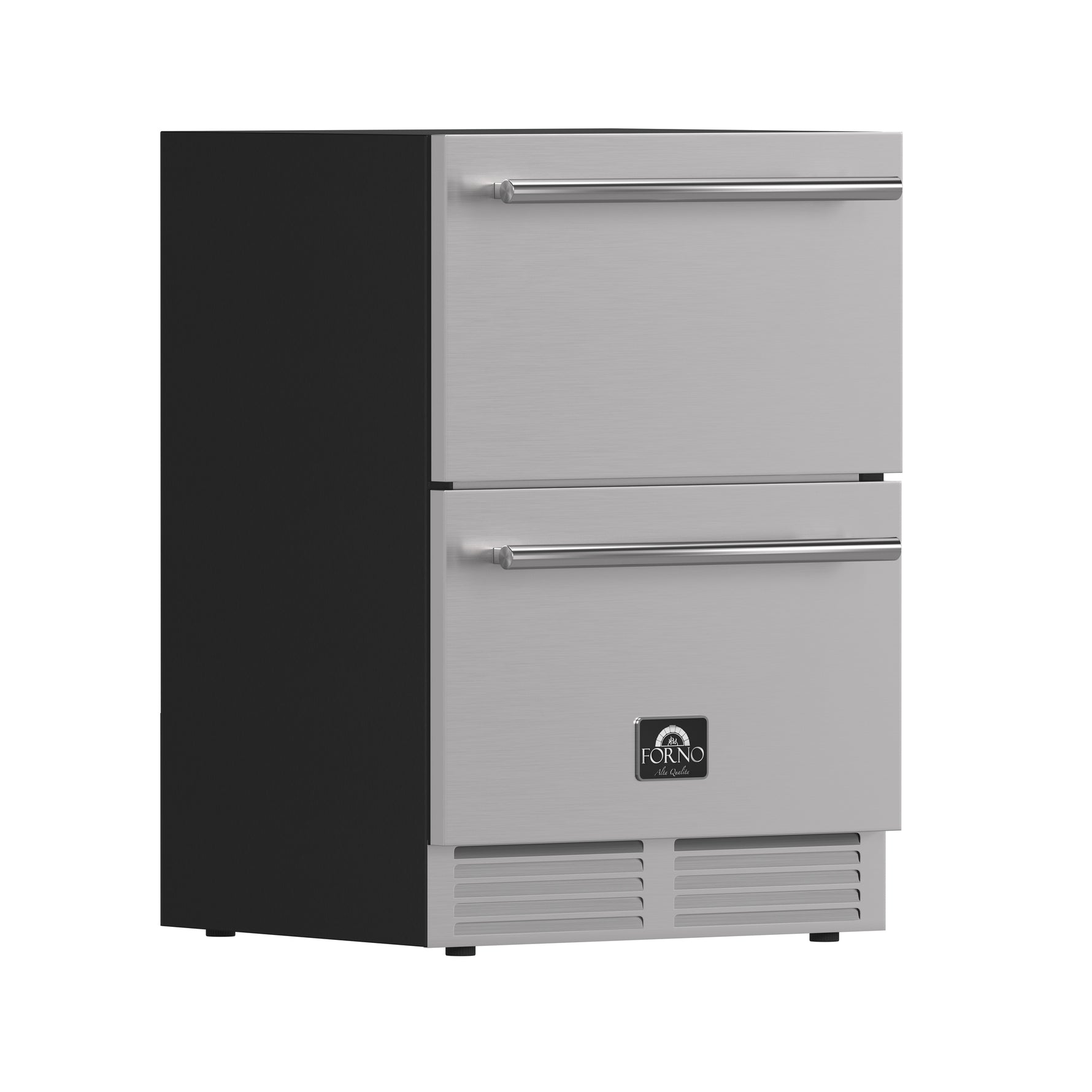 Forno Cosenza 24" Built-In Indoor/Outdoor Drawer Freezer with Ice Maker, 4.69 cu.ft. - BonPrix Électroménagers