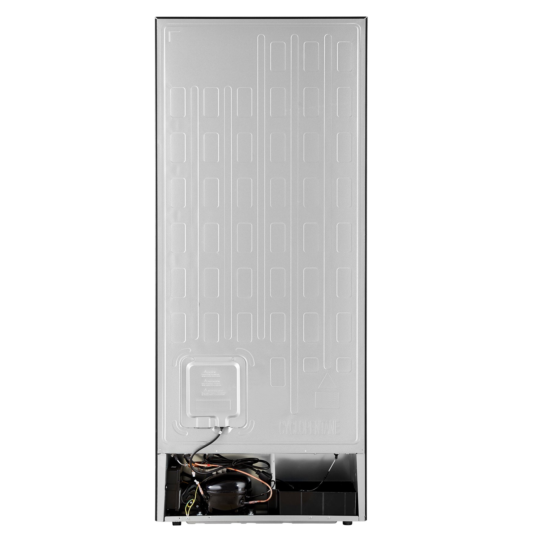 Forno Maderno 28-Inch Convertible Upright Freezer/Refrigerator in Black with Antique Brass Handle, 13.6 cu.ft., Left Swing - BonPrix Électroménagers