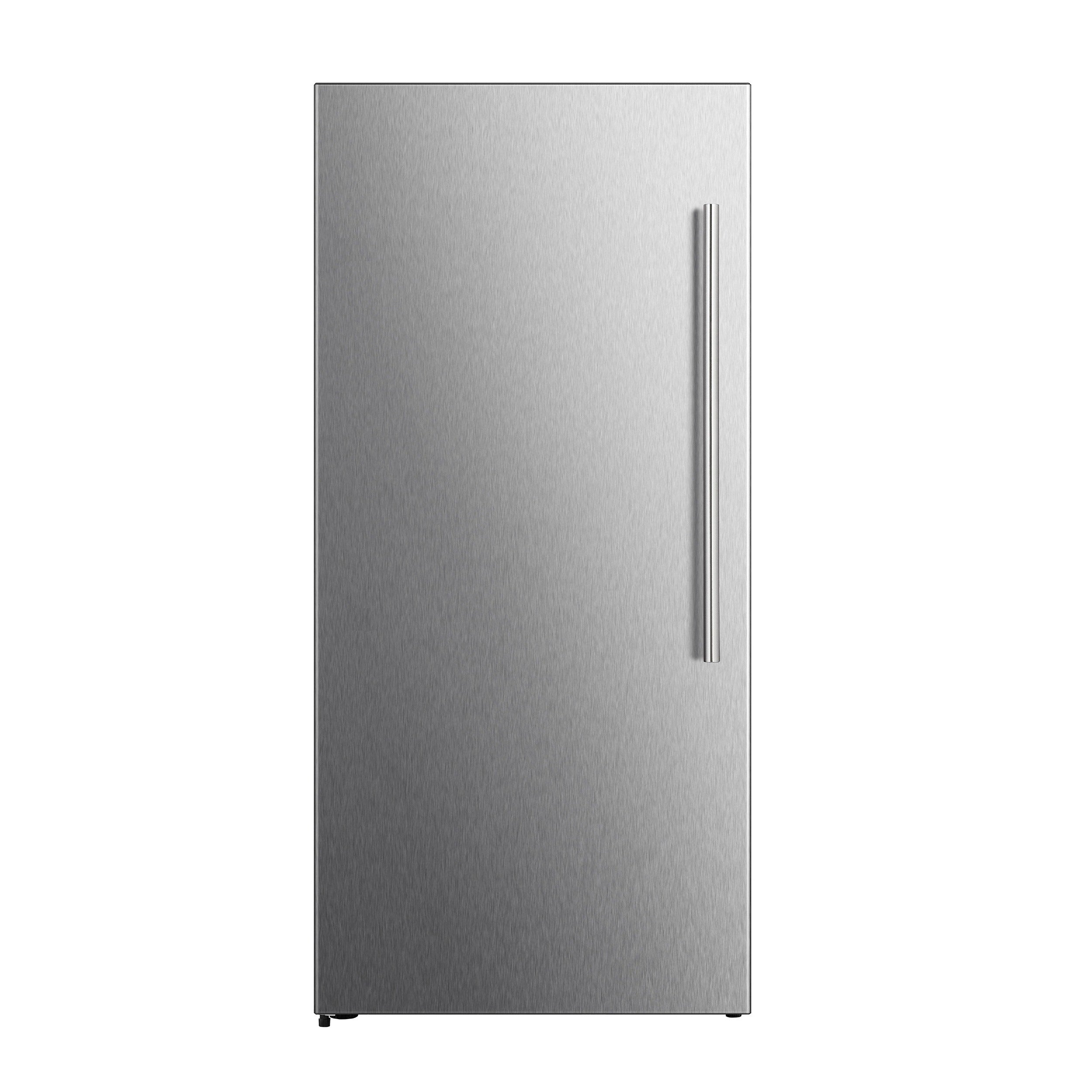 FORNO Maderno 28" Left Swing Convertible Freestanding Refrigerator/Freezer in Stainless Steel 13.6 cu.ft. - BonPrix Électroménagers