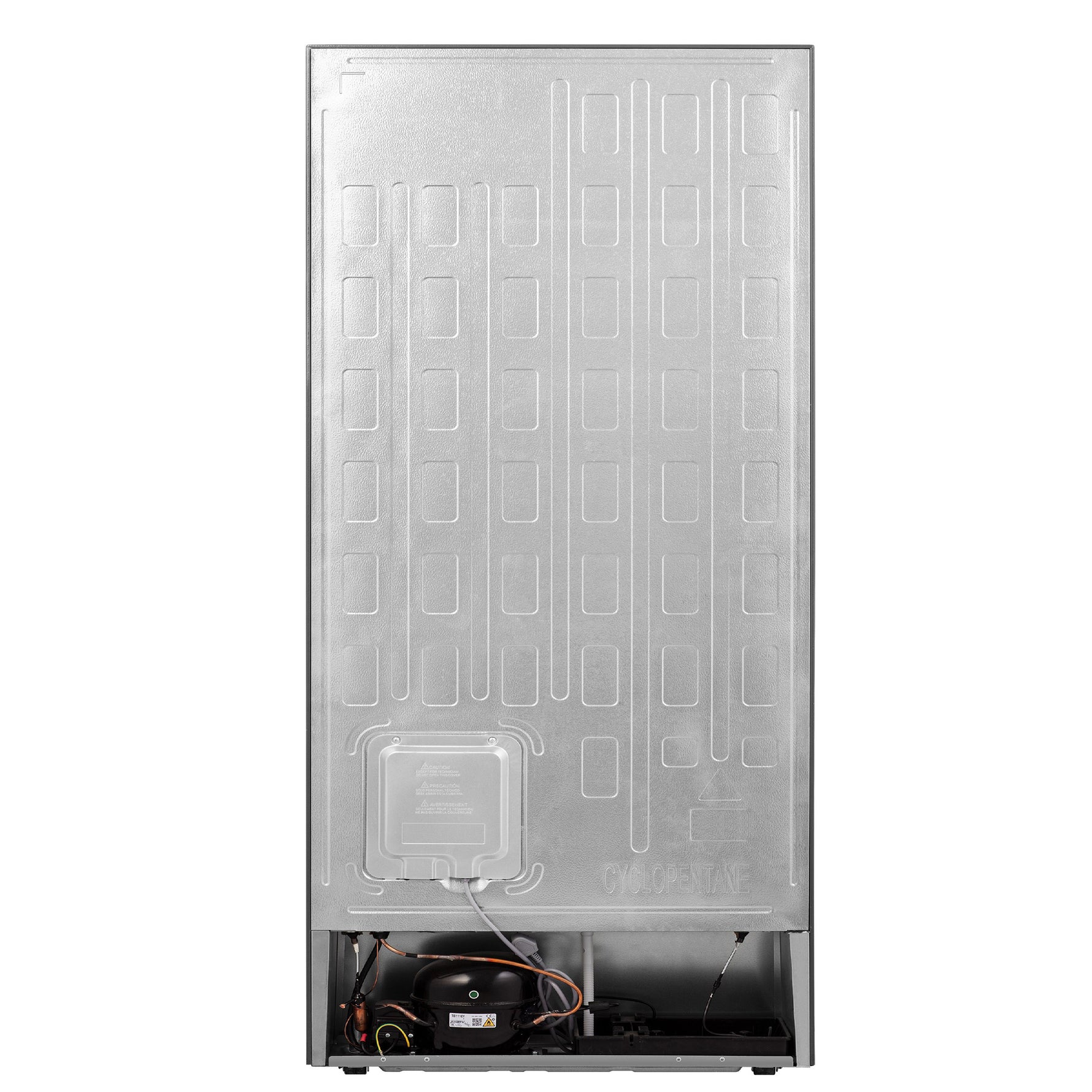 FORNO Maderno 28" Right Swing Convertible Freestanding Refrigerator/Freezer in Stainless Steel 13.6 cu.ft. - BonPrix Électroménagers