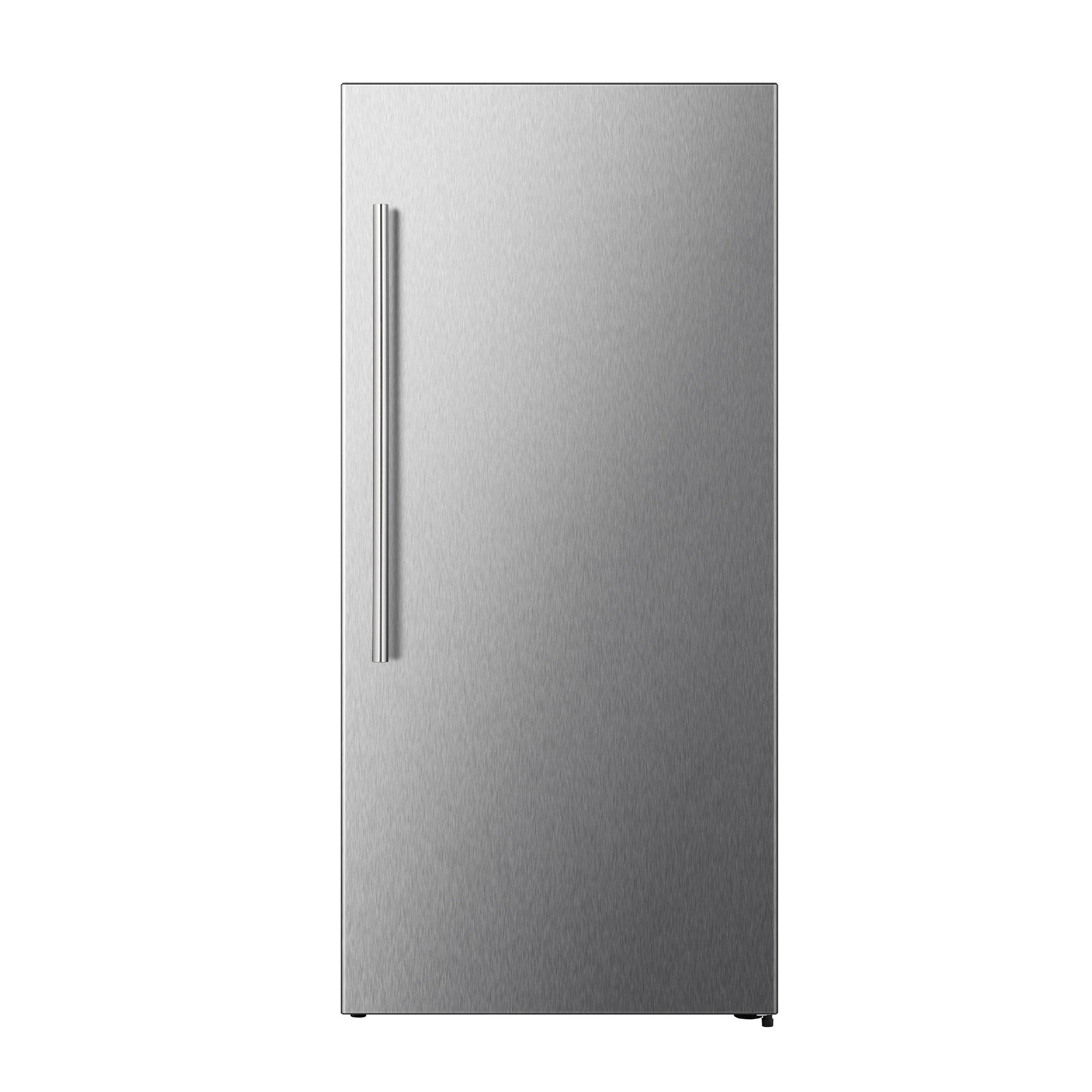 FORNO Maderno 28" Right Swing Convertible Freestanding Refrigerator/Freezer in Stainless Steel 13.6 cu.ft. - BonPrix Électroménagers