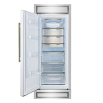 Forno Maderno 28-Inch Built-In Convertible Refrigerator, 13.6 cu.ft, Left Swing, Decorative Grill, ENERGY STAR Certified - BonPrix Électroménagers