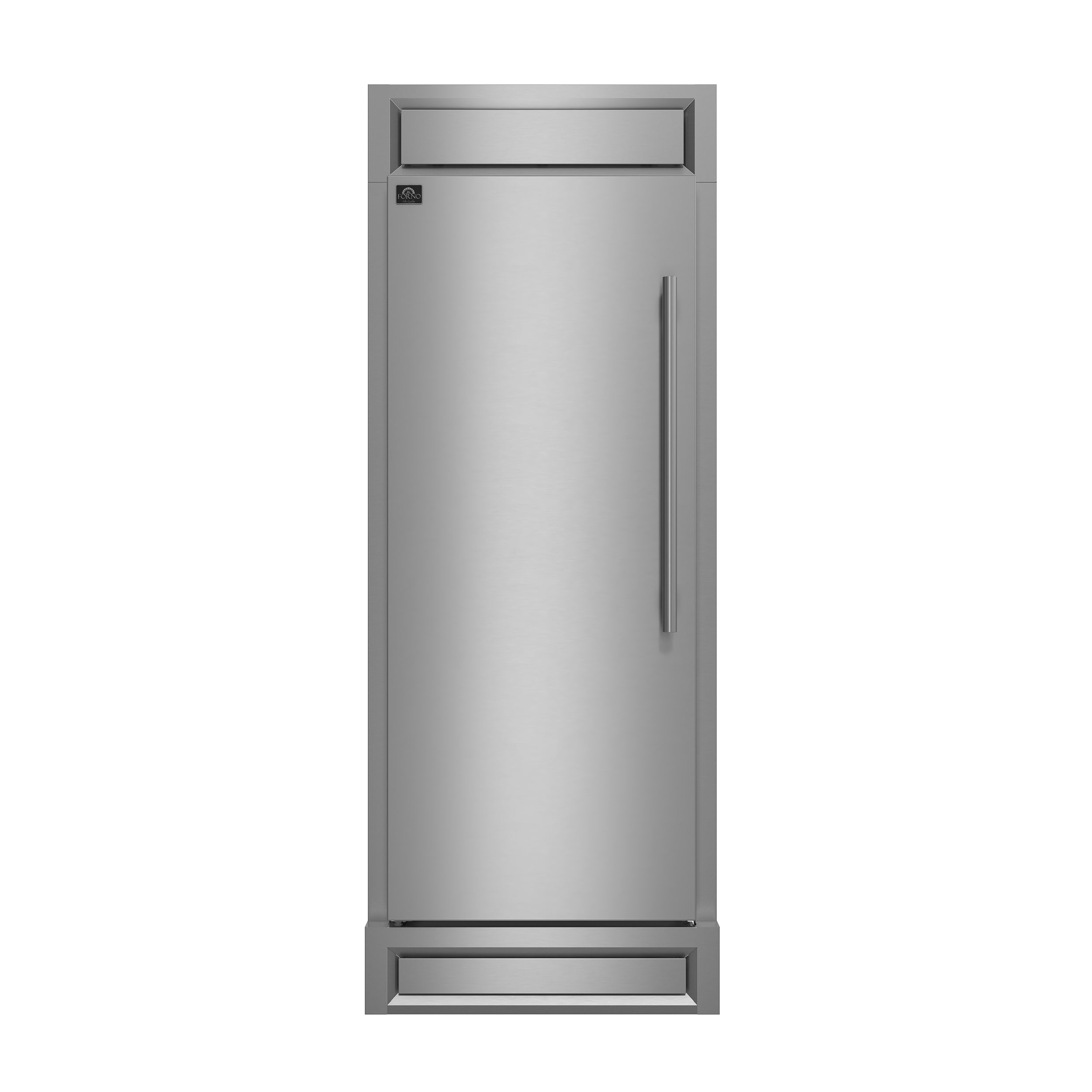 Forno Maderno 28-Inch Built-In Convertible Refrigerator, 13.6 cu.ft, Left Swing, Decorative Grill, ENERGY STAR Certified - BonPrix Électroménagers