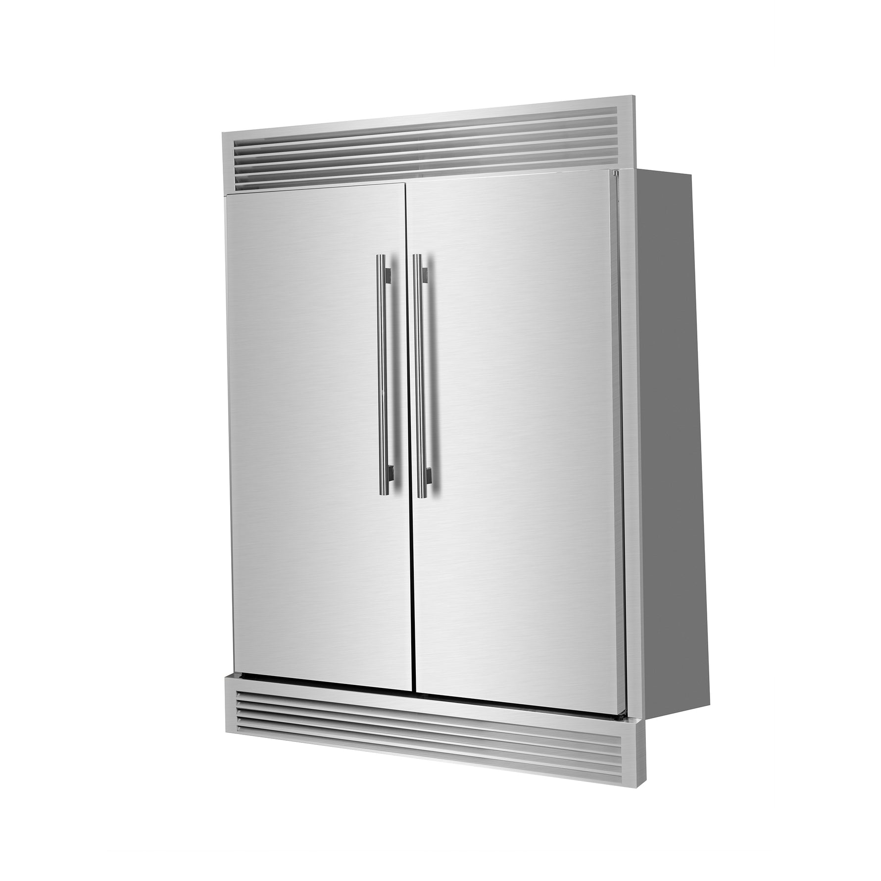 Forno Maderno 2-28-Inch Wide Convertible Refrigerator/Freezer, Decorative Trim, 27.2 cu.ft, 84-Inch High, ENERGY STAR Certified - BonPrix Électroménagers
